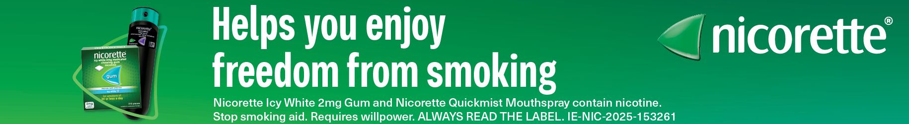 nicorette quit smoking stop smoking